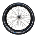 Laufrad 20" mit Mantel und Schlauch – Einbaubreite 75 mm