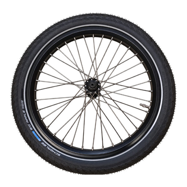 Laufrad 20" mit Mantel und Schlauch – Einbaubreite 100 mm